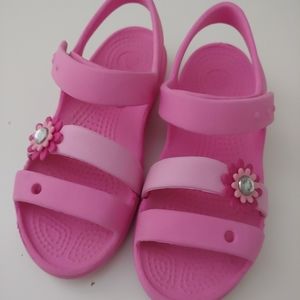 Crocs Girl Sandals Size 13 C